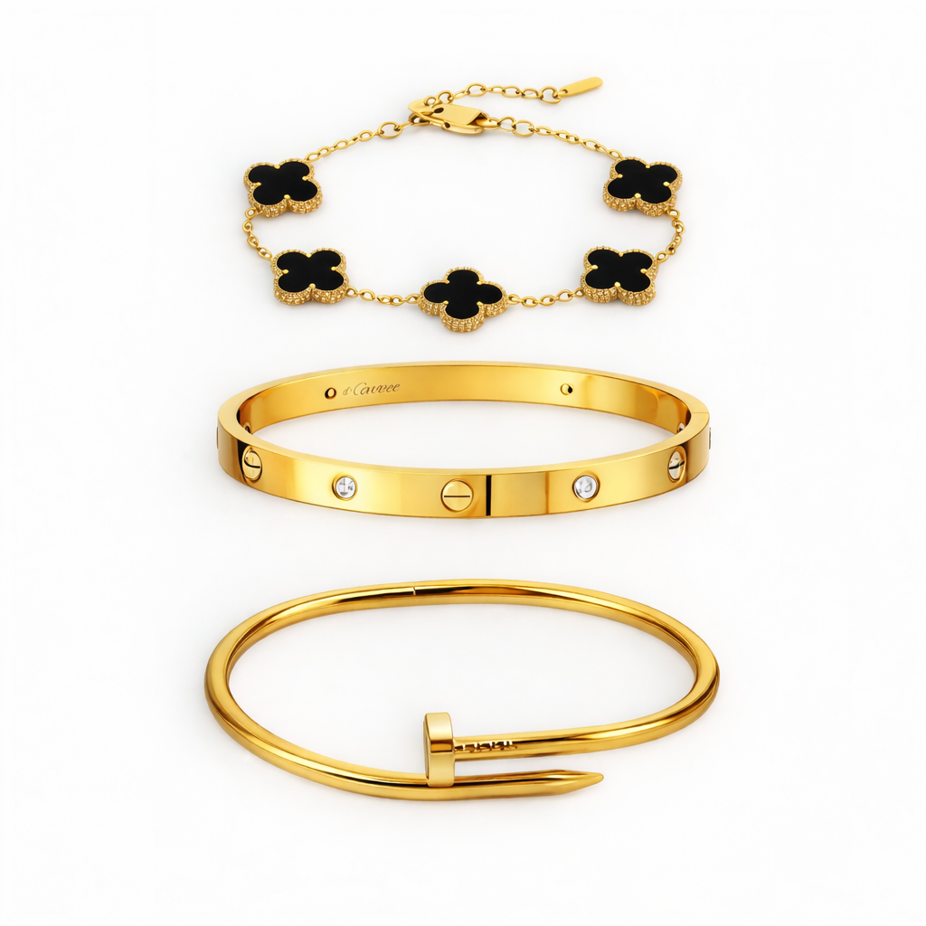 Cartier & Black clover Bracelets