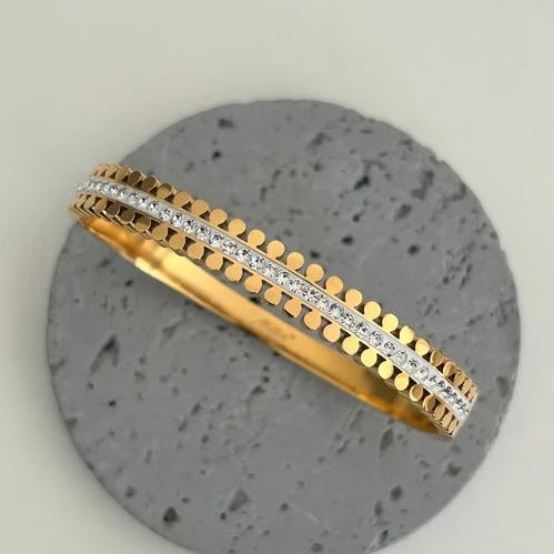 Stone Bangle Bracelet