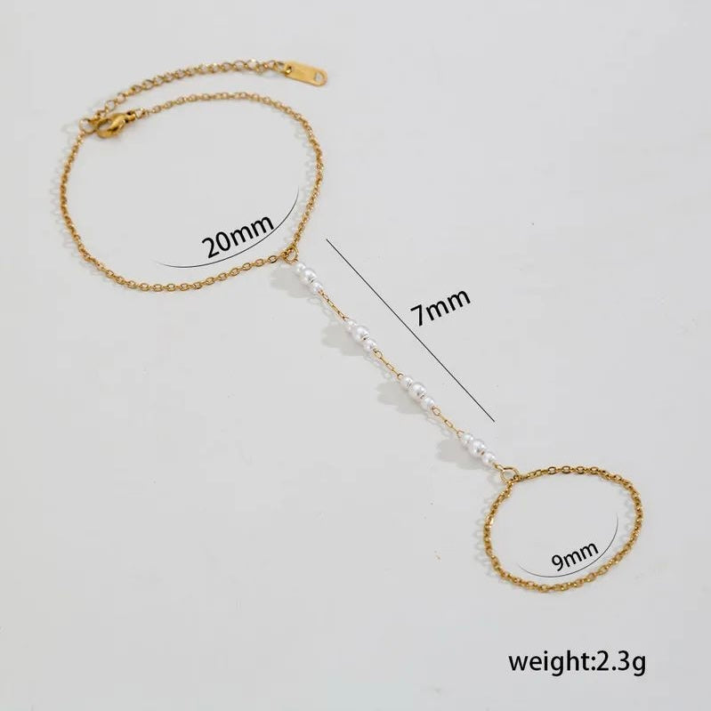 Pearl Hand Chain