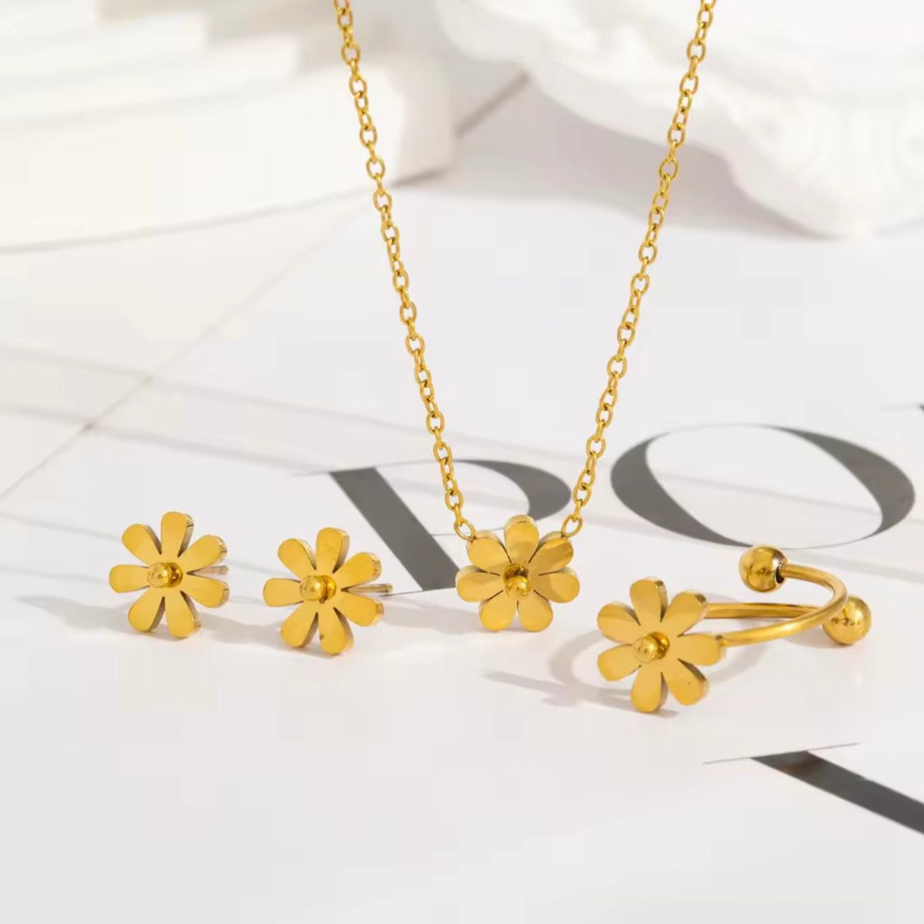 Golden Flower Set