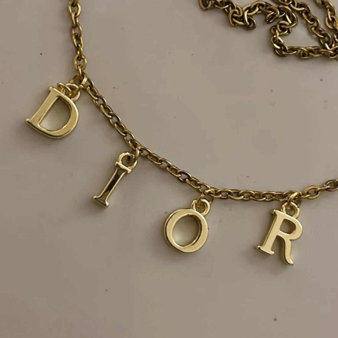 DIOR Charm Necklace