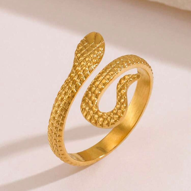 Gold Snake Ring