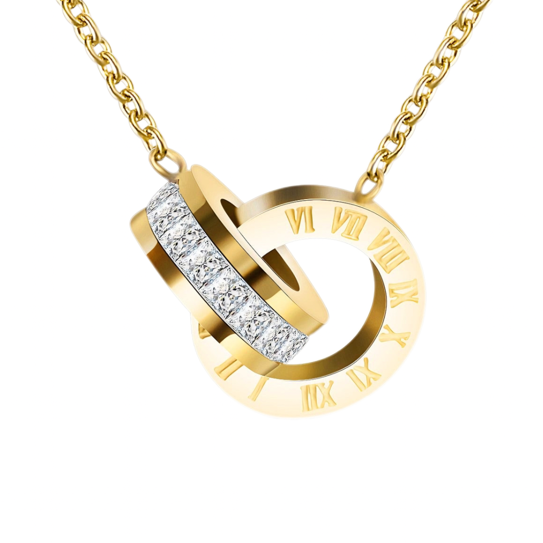 RN Double Buckle Necklace