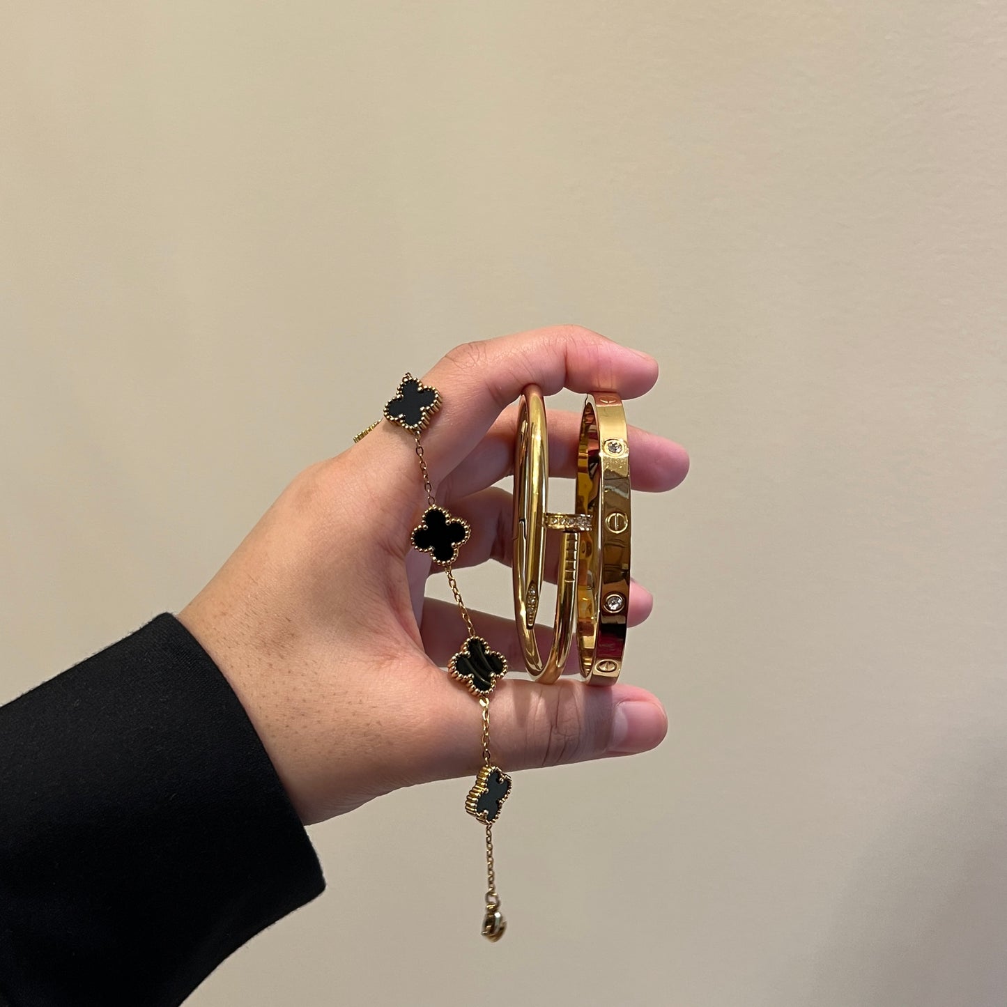 Cartier & Black clover Bracelets
