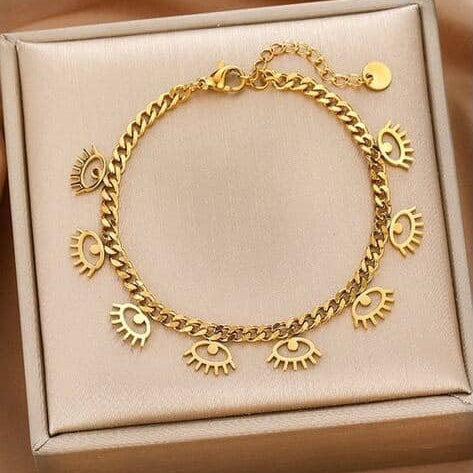 Evil Eye Charm Bracelet