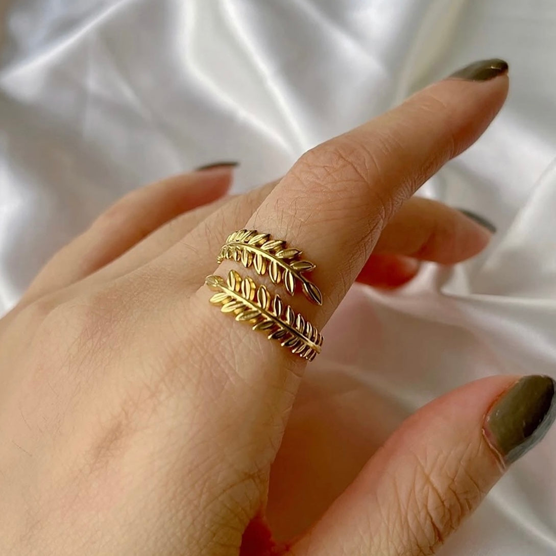 Olive Branch Ring