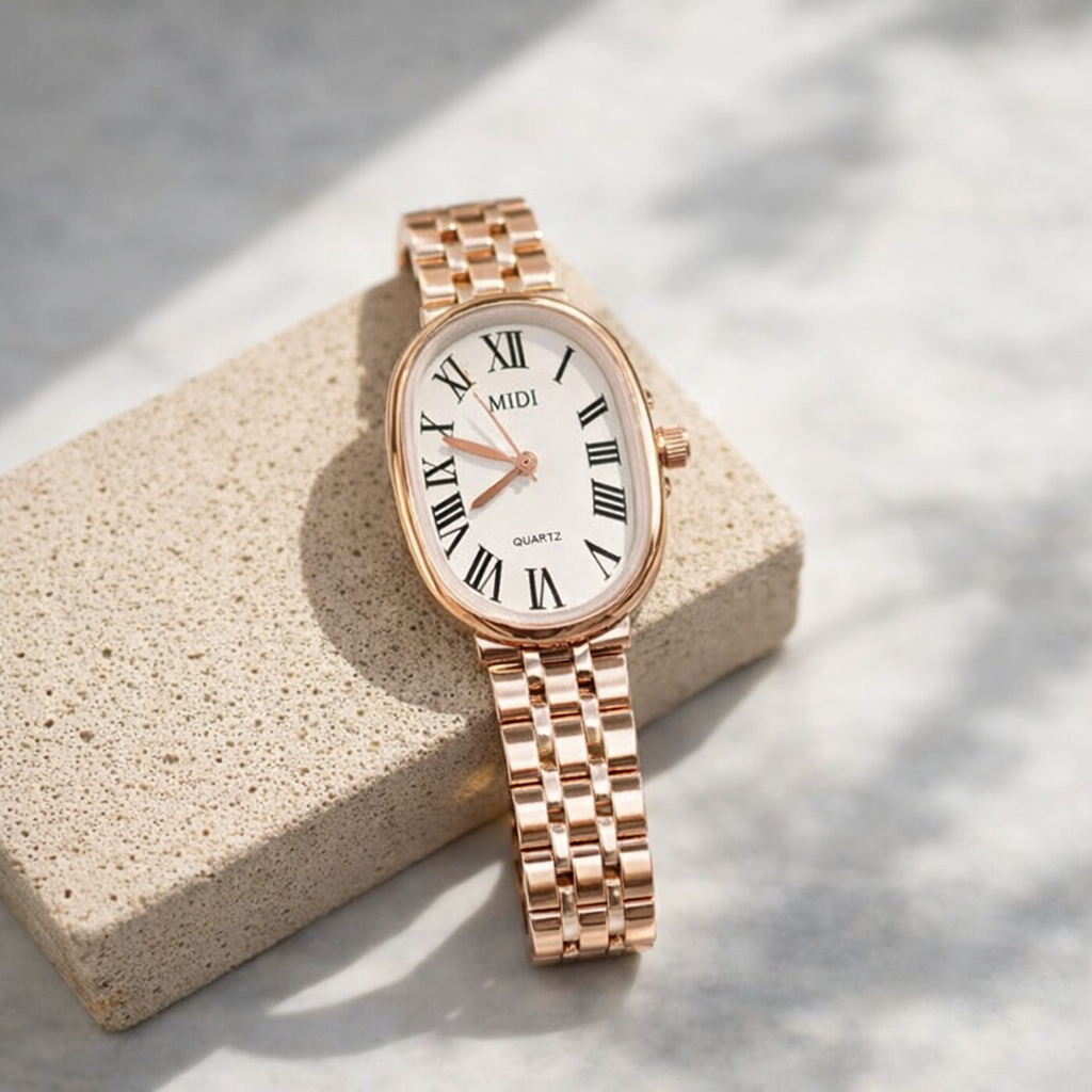 Midi Rose-Gold Watch