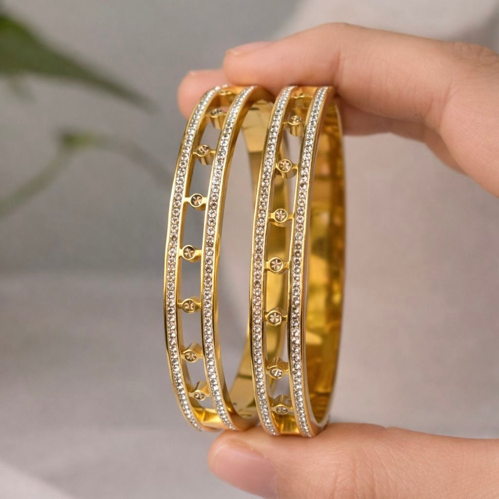 Jaune Zircon Bangle