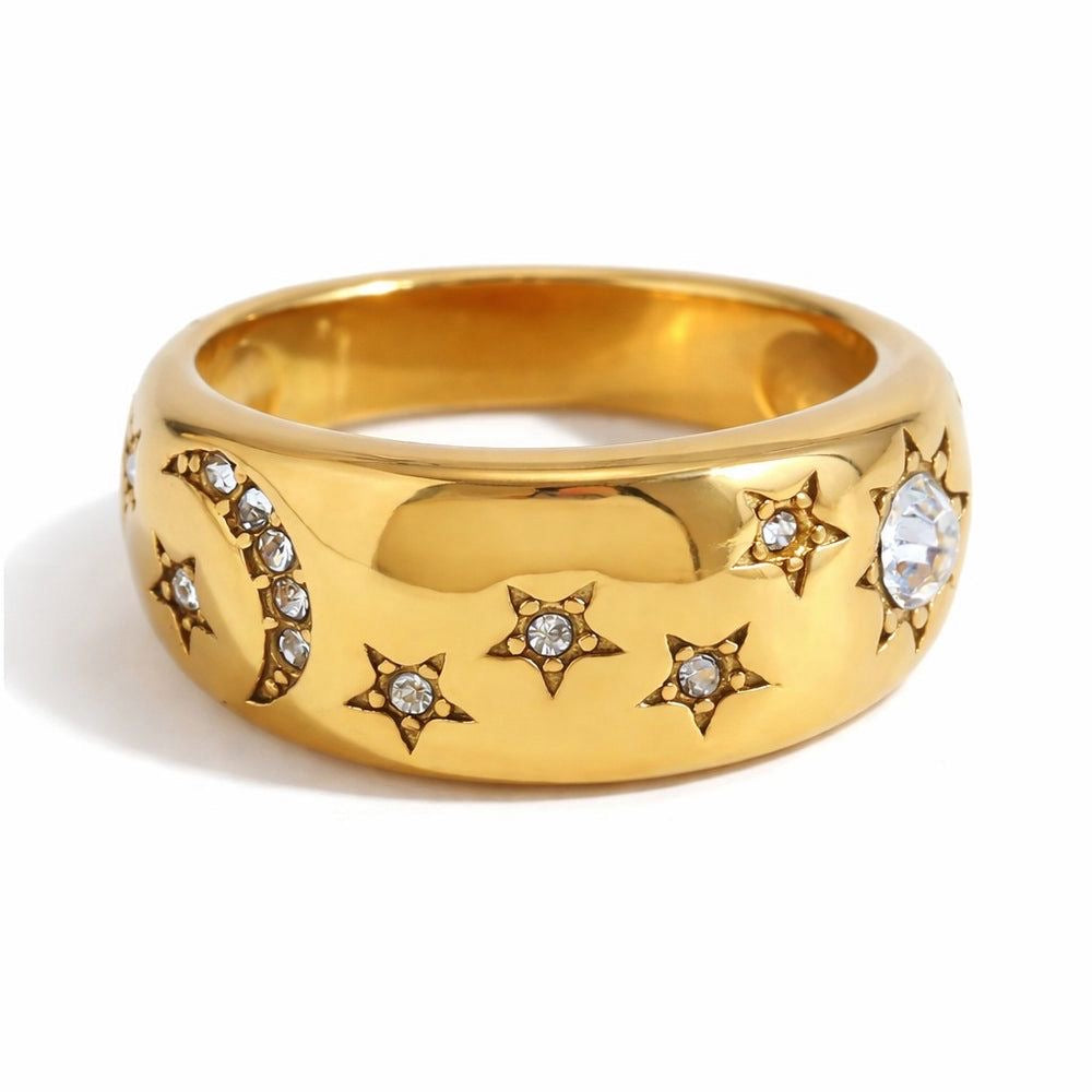 Luna Star Ring