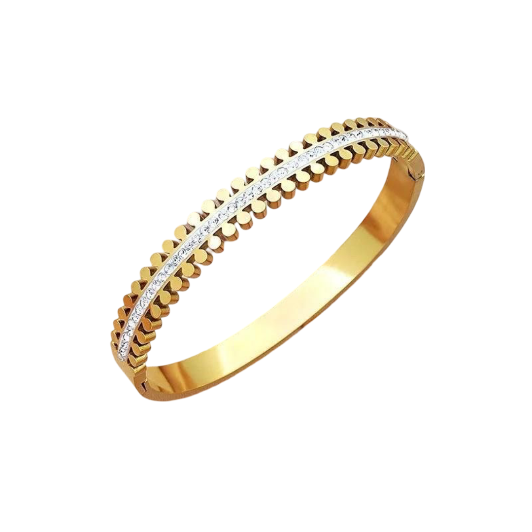 Stone Bangle Bracelet