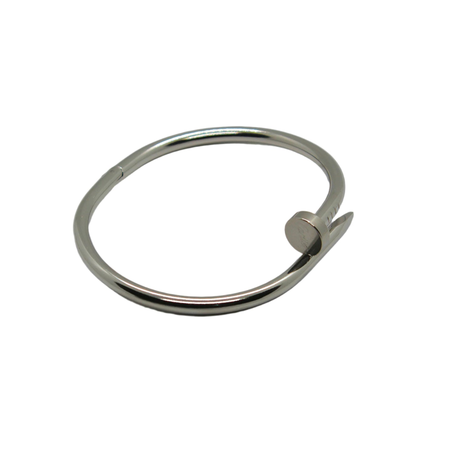 Silver Nail Bracelet