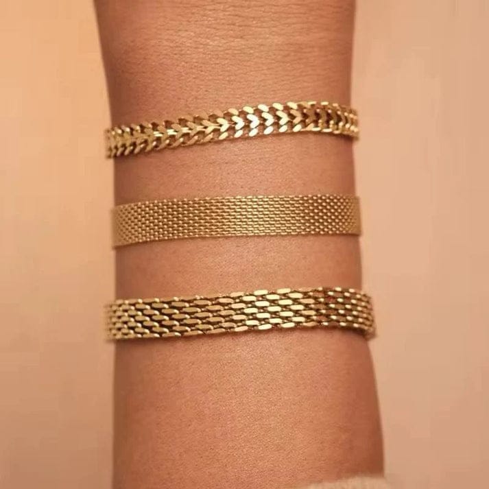 Tri-Luxe Gold Stack