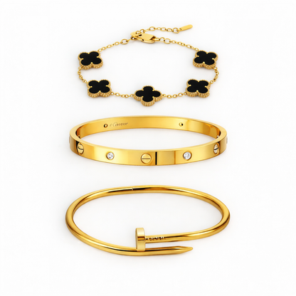 Cartier & Black clover Bracelets