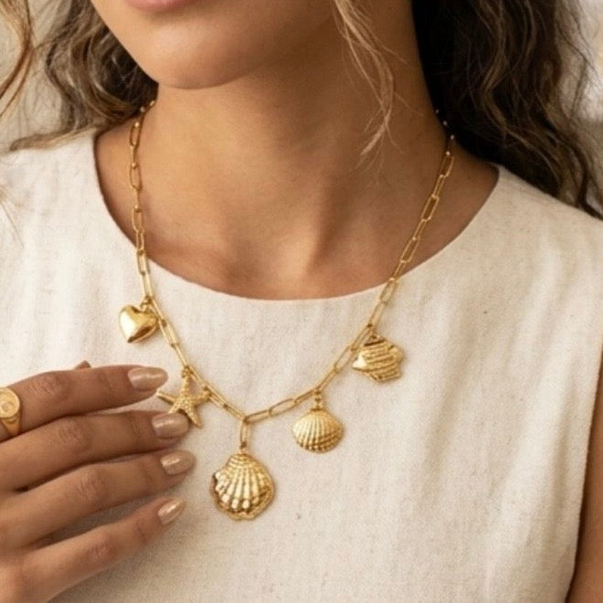 Shell Charms Necklace
