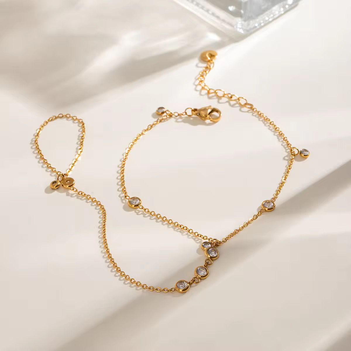 Dainty Gold Hand Chain