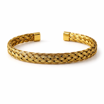 Woven Bangle Bracelet