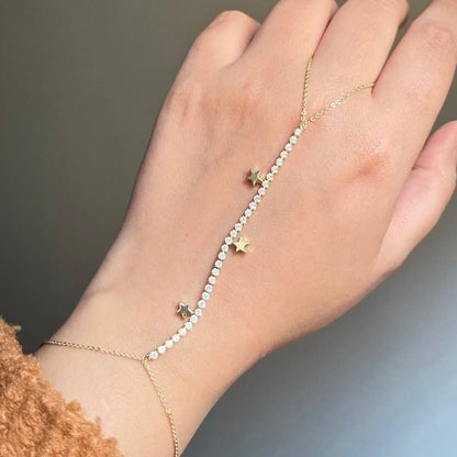 Star Tennis Hand Chain