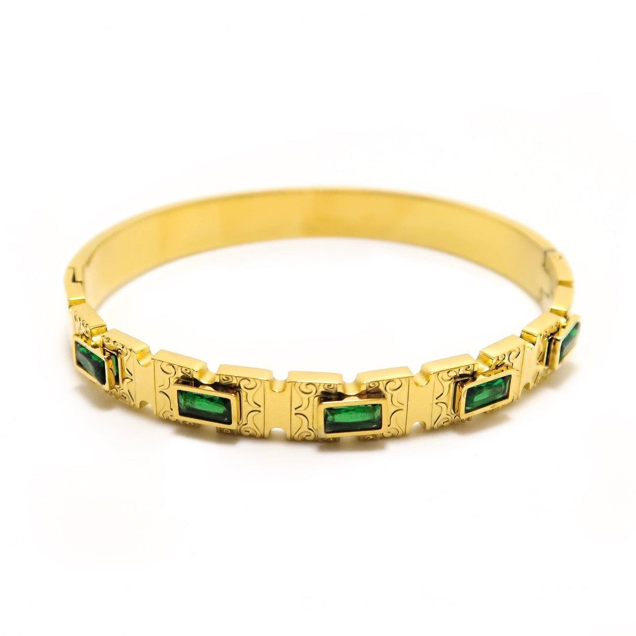 Emerald Stone Bracelet