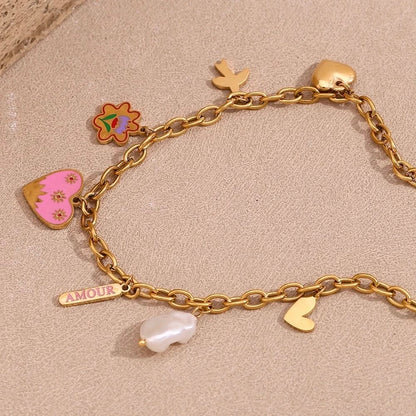 Amour Charm Necklace