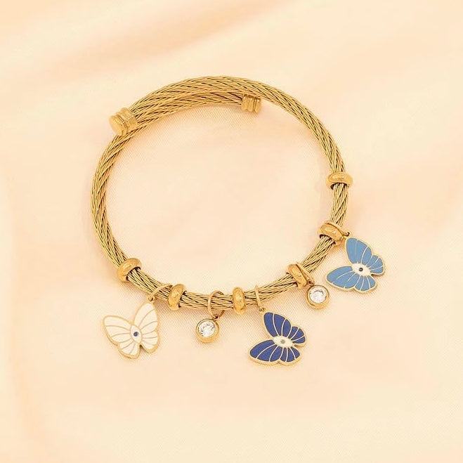 Butterfly Charm Bracelet