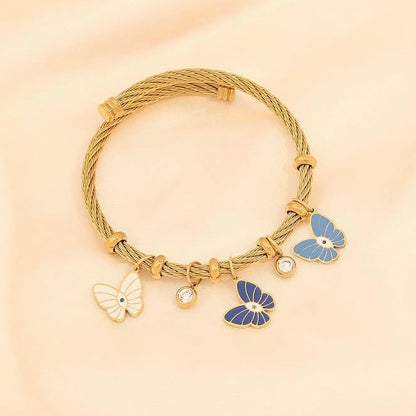 Butterfly Charm Bracelet