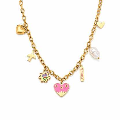Amour Charm Necklace