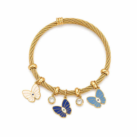 Butterfly Charm Bracelet