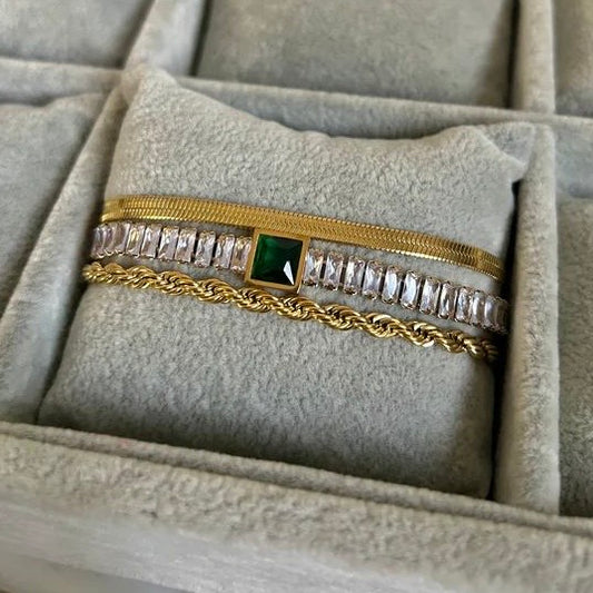 Emerald Bracelet Bundle