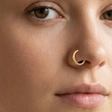 Golden Nose Ring