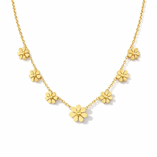 Daisy Flower Necklace