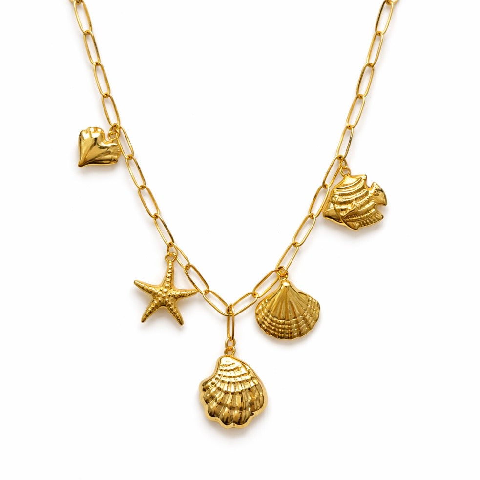 Shell Charms Necklace