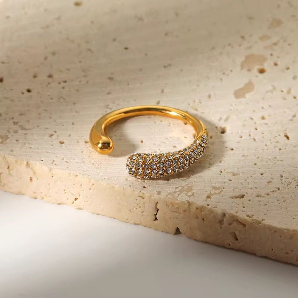 Gold Evelina Ring
