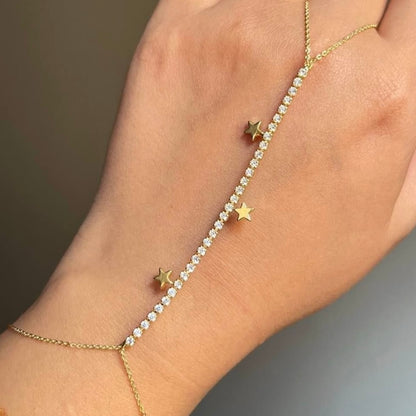 Star Tennis Hand Chain