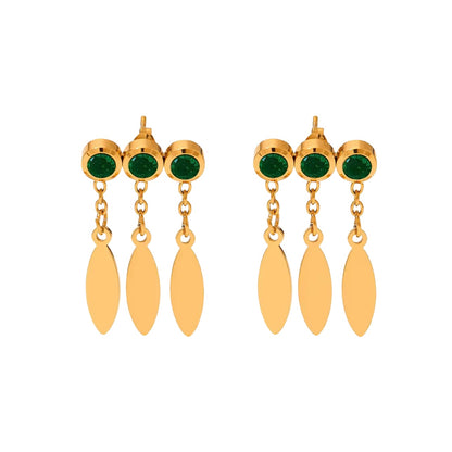 Donna Green Earring