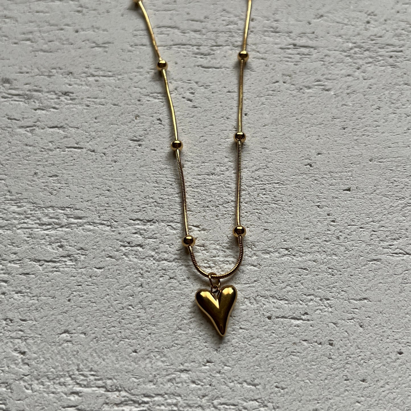 Heart Necklace Set