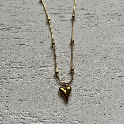 Heart Necklace Set