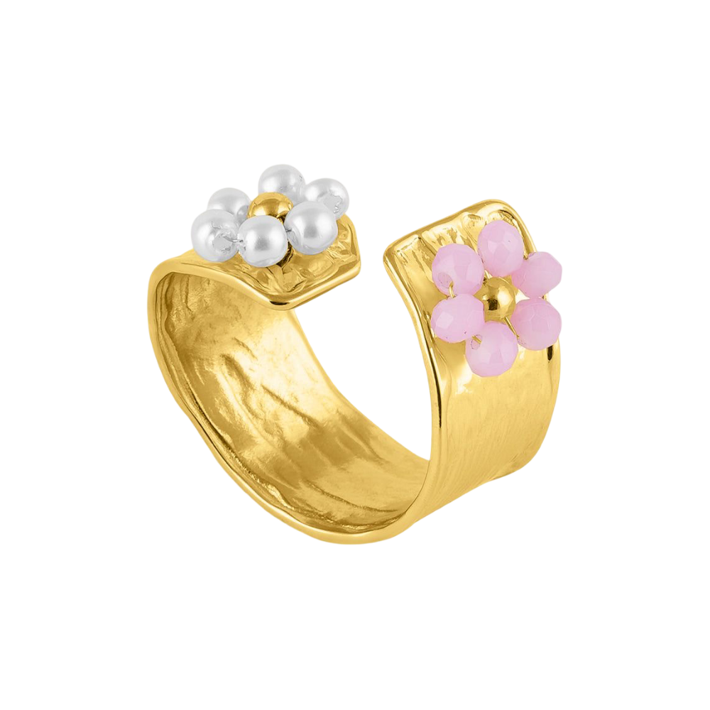 Pearl Flora Ring