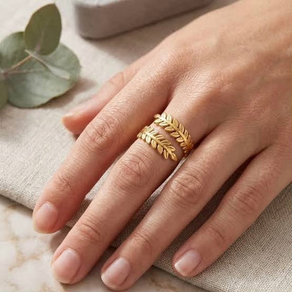 Olive Branch Ring