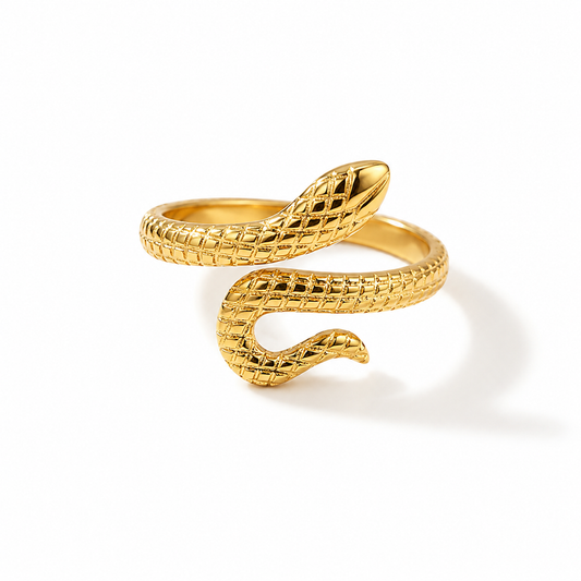 Gold Snake Ring