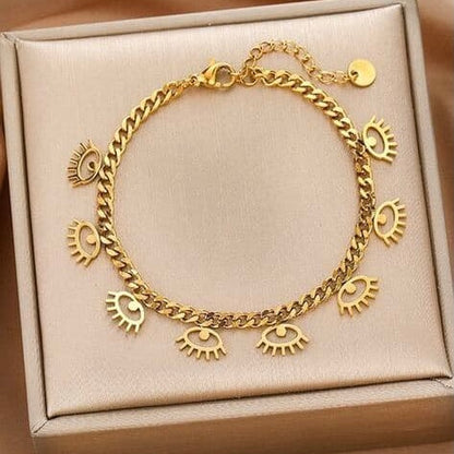 Evil Eye Charm Bracelet