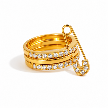 Safety Pin Ring