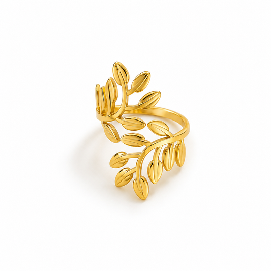Leaf Wrap Ring