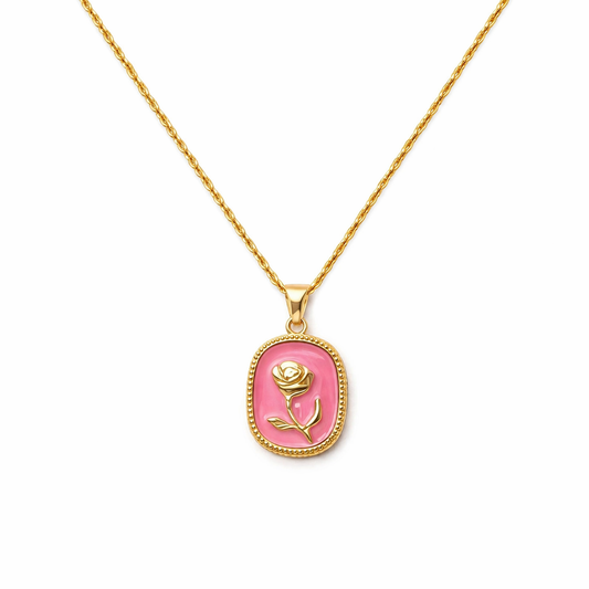 Rose Pink Necklace