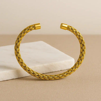 Woven Bangle Bracelet