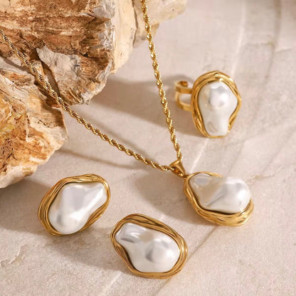 Baroque Pearl Set
