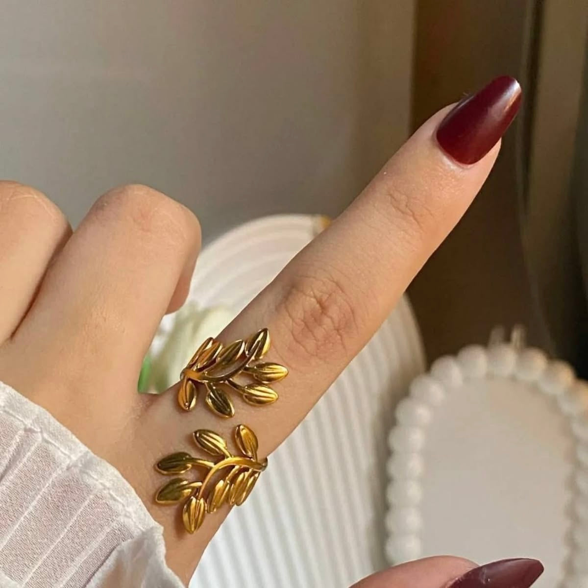 Leaf Wrap Ring