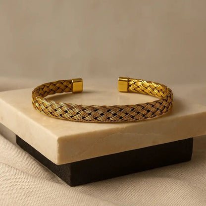 Woven Bangle Bracelet