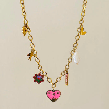 Amour Charm Necklace