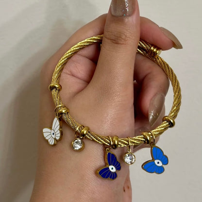 Butterfly Charm Bracelet