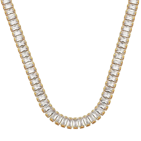 Baguette Necklace